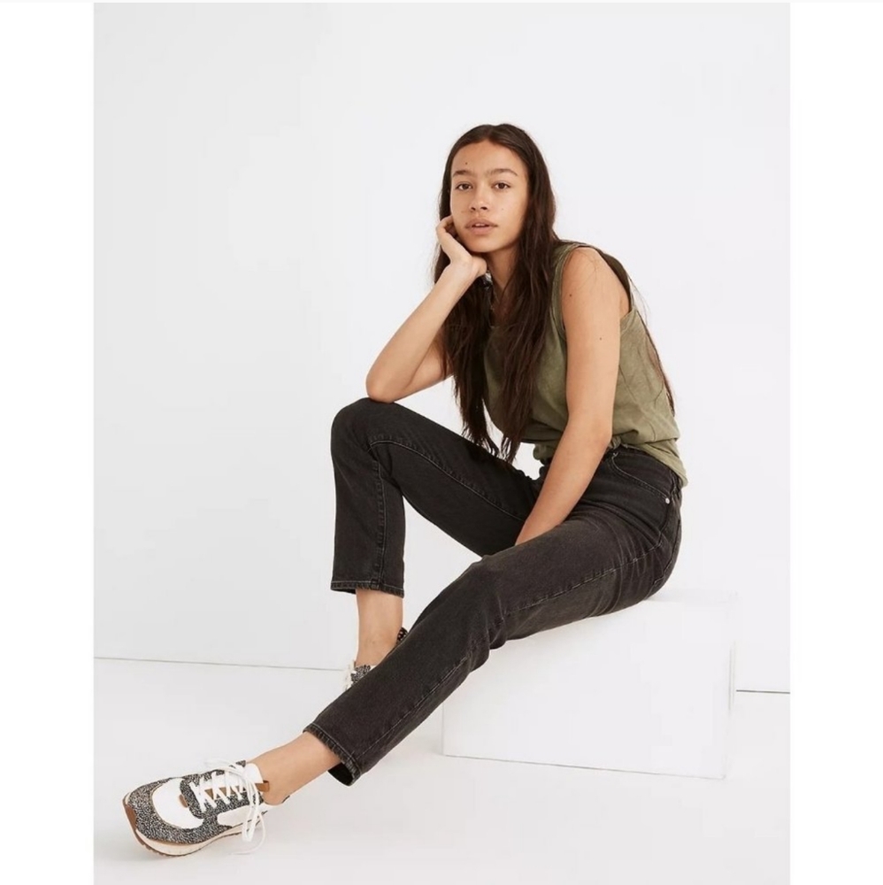 Madewell The Curvy Perfect Vintage Jeans in Lunar Wash